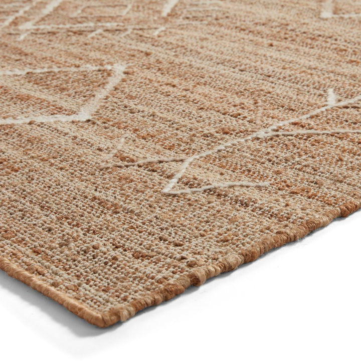 BAZ24831NAT1217 - Bazaar Flatweave Jute 24831 Hand Woven Rug - Coa Living