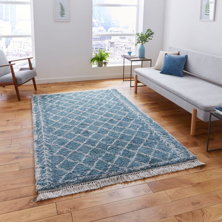 Boho 7043 Hand Finished Woven Rug