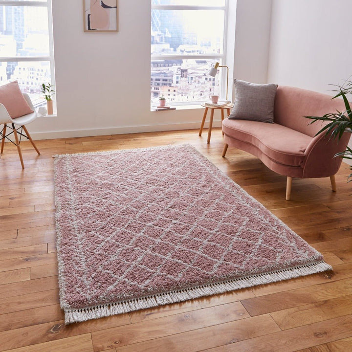 Boho 7043 Hand Finished Woven Rug