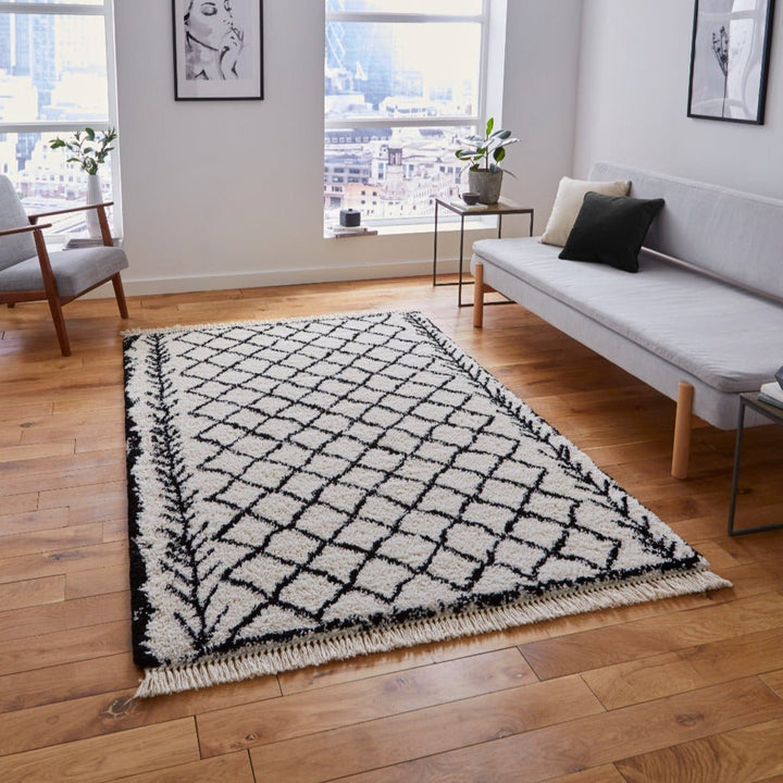 Boho 7043 Hand Finished Woven Rug