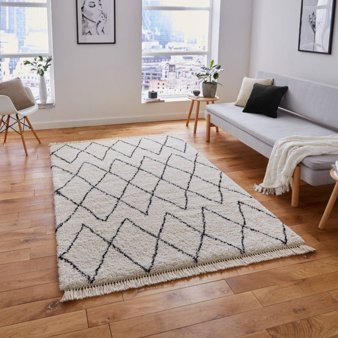 Boho 8280 Hand Finished Woven Rug