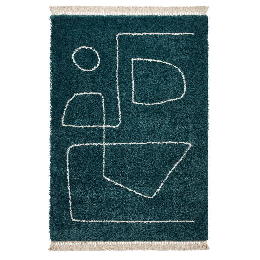 Boho A474 Hand Finished Woven Rug