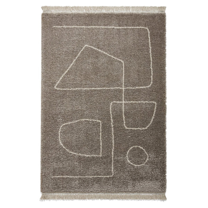 Boho A474 Hand Finished Woven Rug