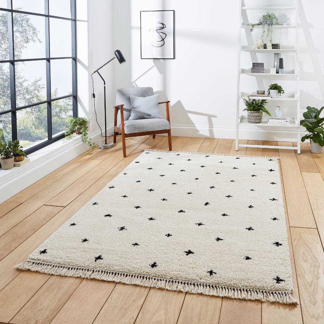 Boho A475 Hand Finished Woven Rug