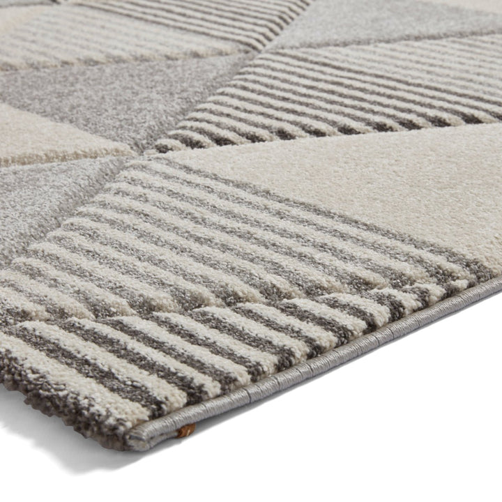 BRK15GRYBGE1217 - Brooklyn BRK15 Woven High Density Rug - Coa Living