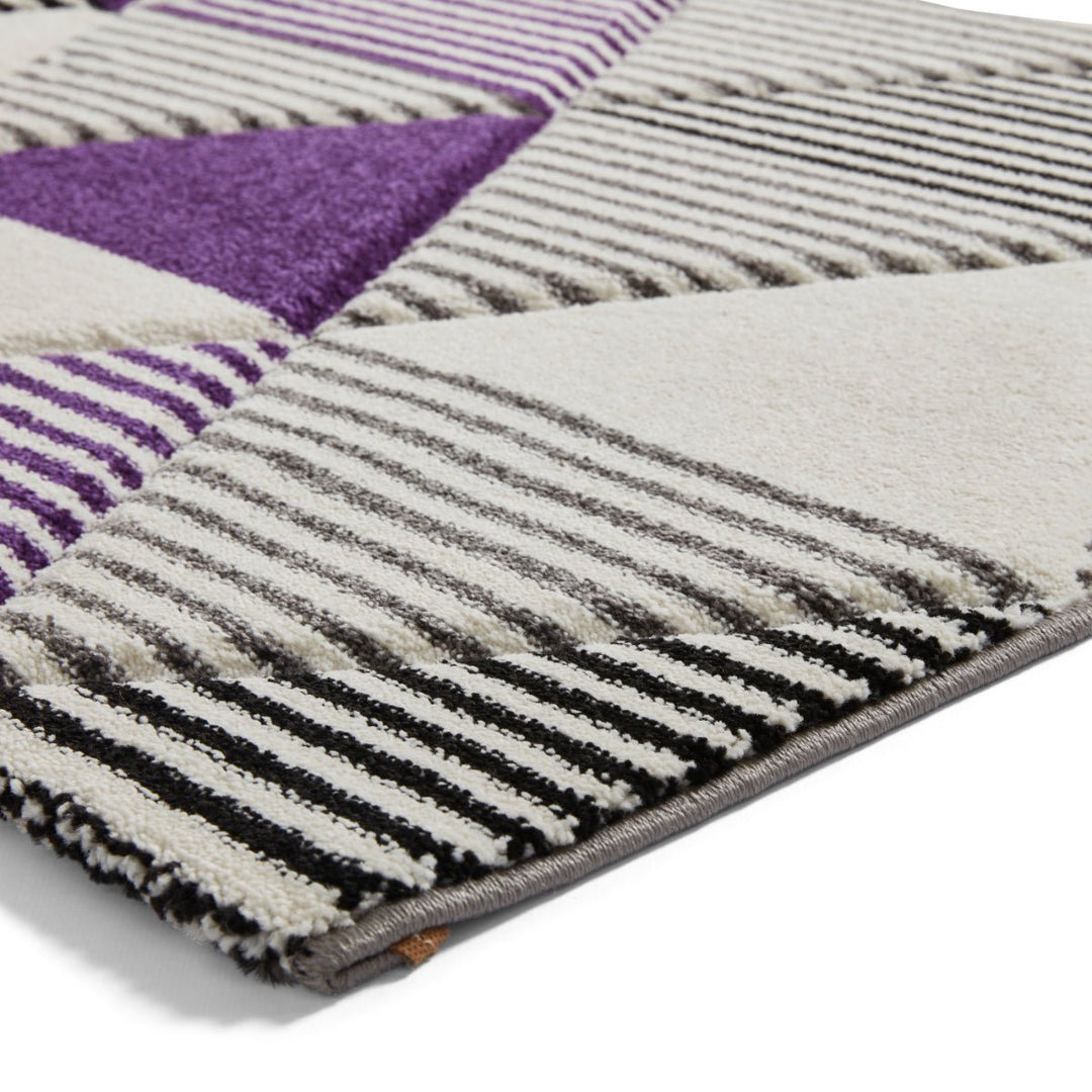 BRK15GRYPRP1217 - Brooklyn BRK15 Woven High Density Rug - Coa Living