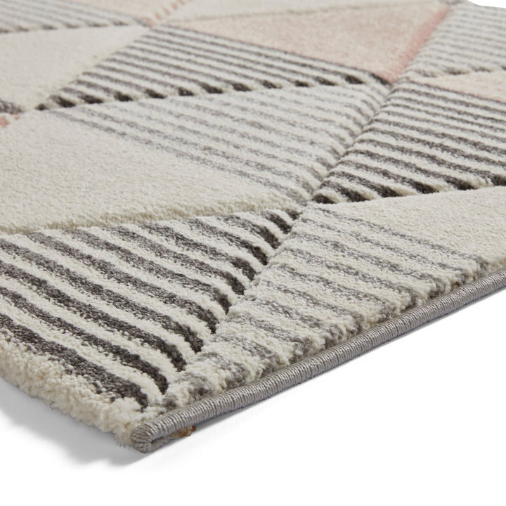 BRK15GRYRSE1217 - Brooklyn BRK15 Woven High Density Rug - Coa Living