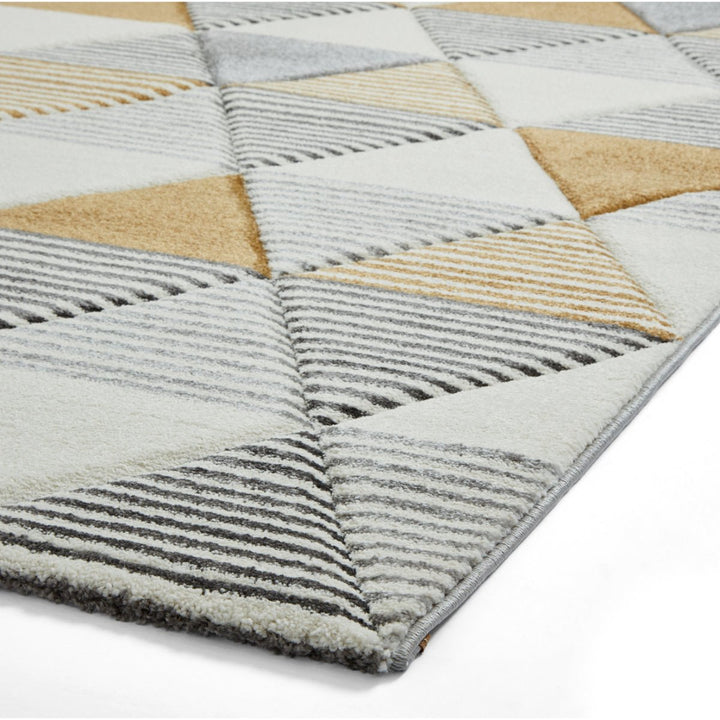 BRK15GRYRSE1217 - Brooklyn BRK15 Woven High Density Rug - Coa Living