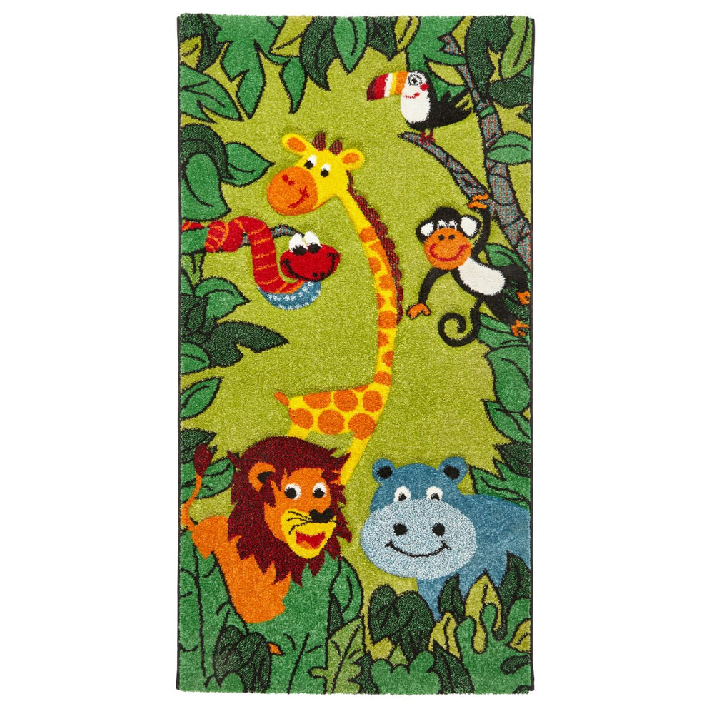 BRK53747GRN0612 - Brooklyn Kids 53747 Green Jungle Rug - Coa Living