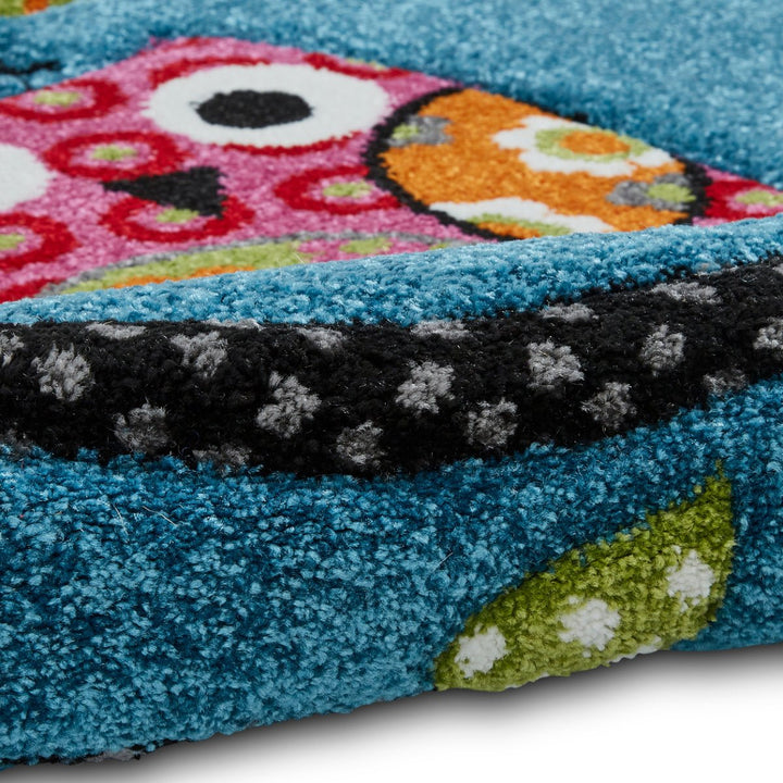 BRK793BLU0612 - Brooklyn Kids 793 Blue Owl Rug - Coa Living