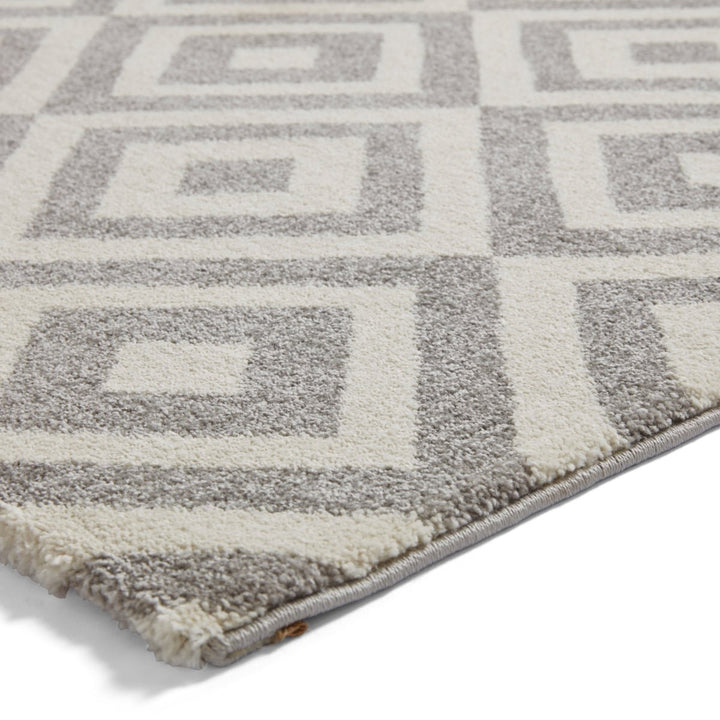 BRK89GRYWHT0815 - Brooklyn BRK89 Woven High Density Rug - Coa Living