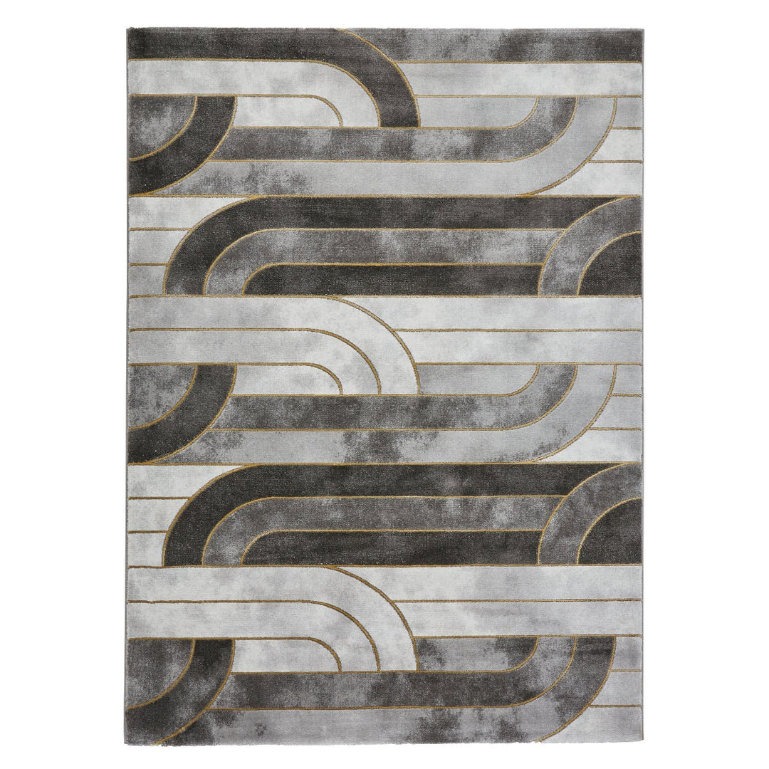 CRFT23430GRYGLD1217 - Craft 23430 Woven High Density Rug - Coa Living