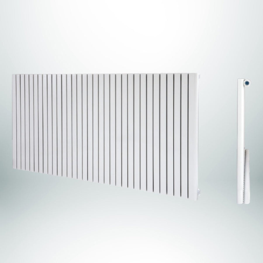 DRQ11600790HWS1 - Warmhaus Aquila Single Panel Horizontal Radiator in White - Coa Living