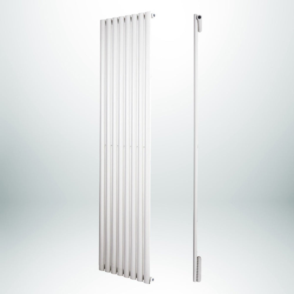 DRQ15180354VWS4 - Warmhaus Virgo Single Panel Vertical Radiator in White - Coa Living