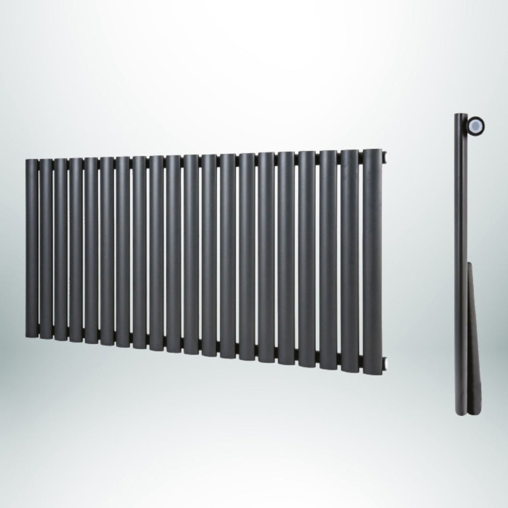 DRQ17600944HAS4 - Warmhaus Hercules Single Panel Horizontal Radiator in Anthracite - Coa Living