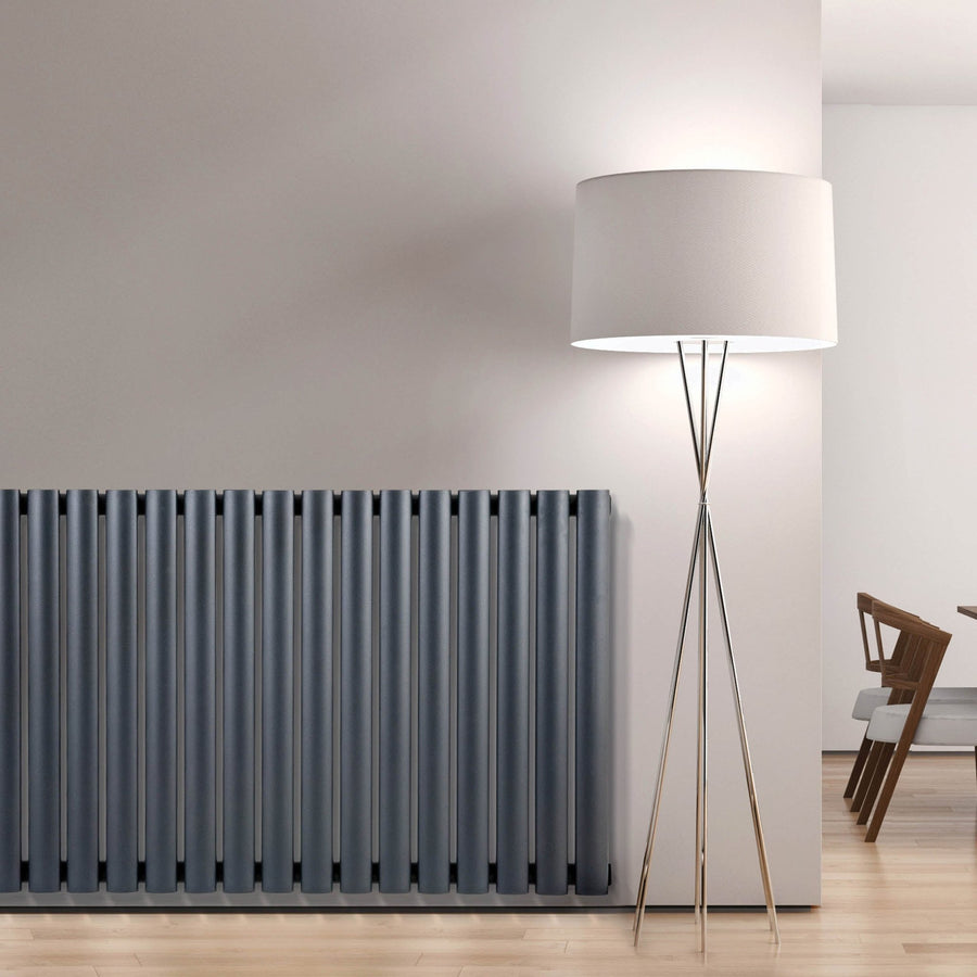 DRQ17600944HAS4 - Warmhaus Hercules Single Panel Horizontal Radiator in Anthracite - Coa Living