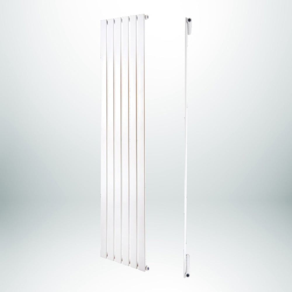 DRQ25160218VWS1 - Warmhaus Aries Single Panel Vertical Radiator in White - Coa Living