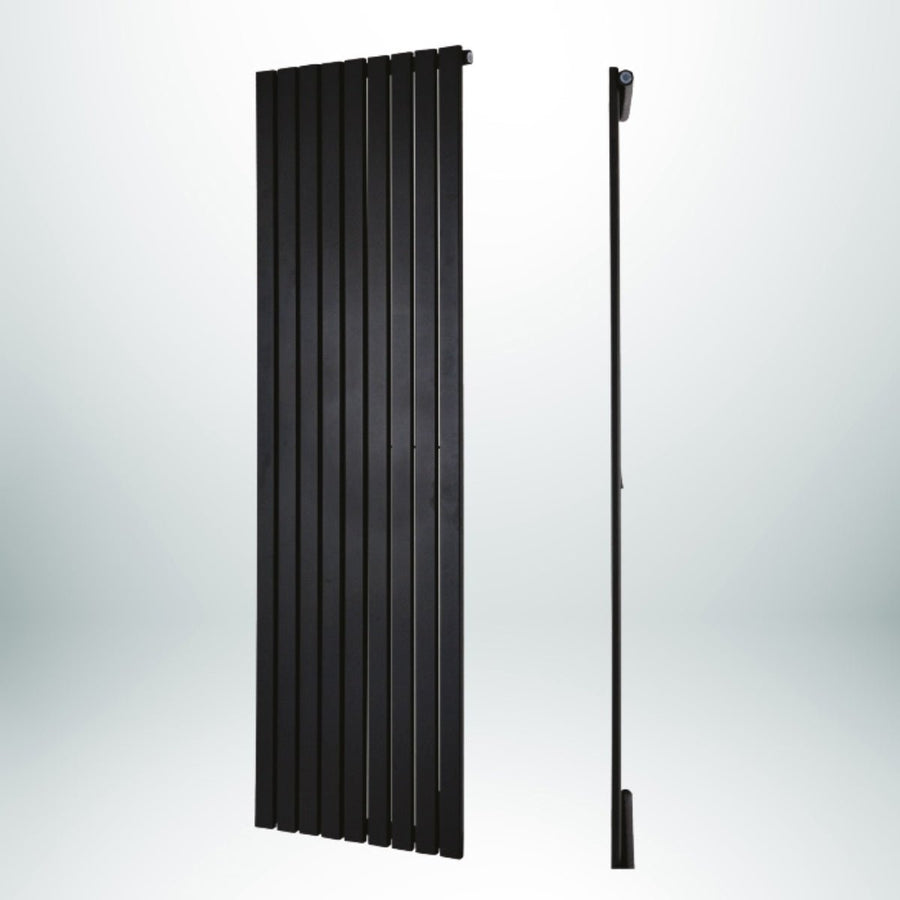 DRQ26160218VAS1 - Warmhaus Dorado Single Panel Vertical Radiator in Anthracite - Coa Living