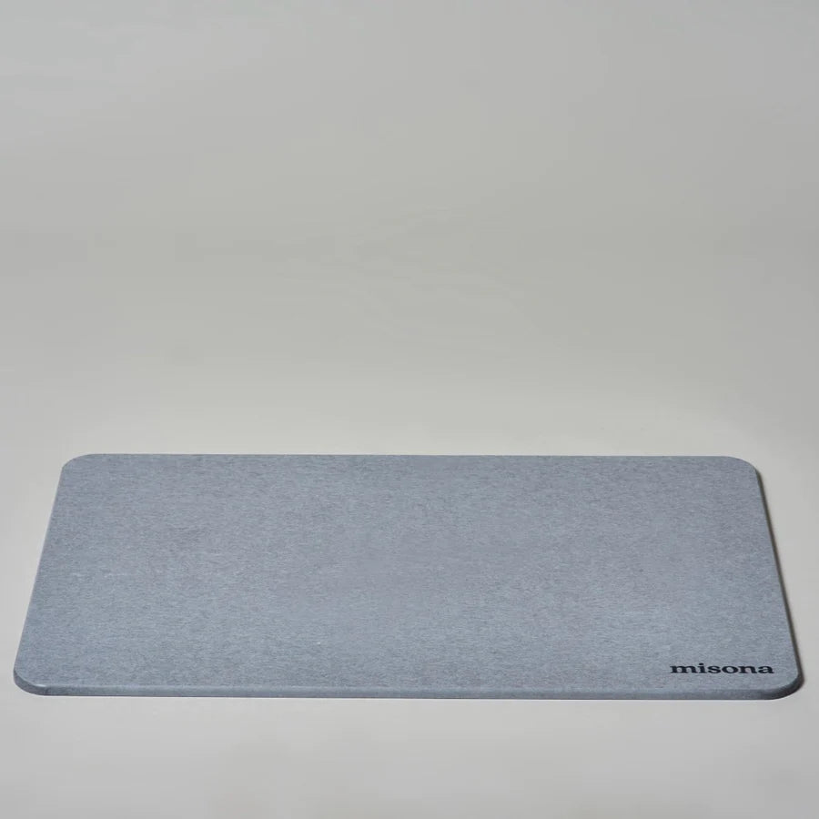 EARTHSTONEMATGREY - Misona Earthstone Diatomite Bath Mat - Coa Living