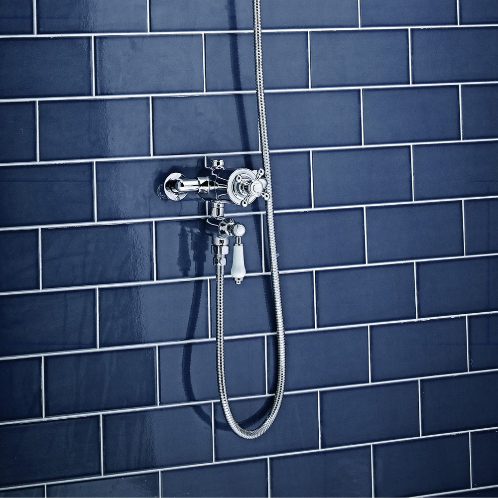 EXPOSEDVALVE001 - Harrogate Exposed Thermostatic Shower Valve in Chrome - Coa Living