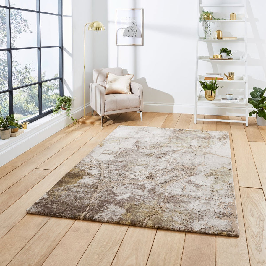 FLO50032BGEGLD1217 - Florence 50032 Woven High Density Rug - Coa Living