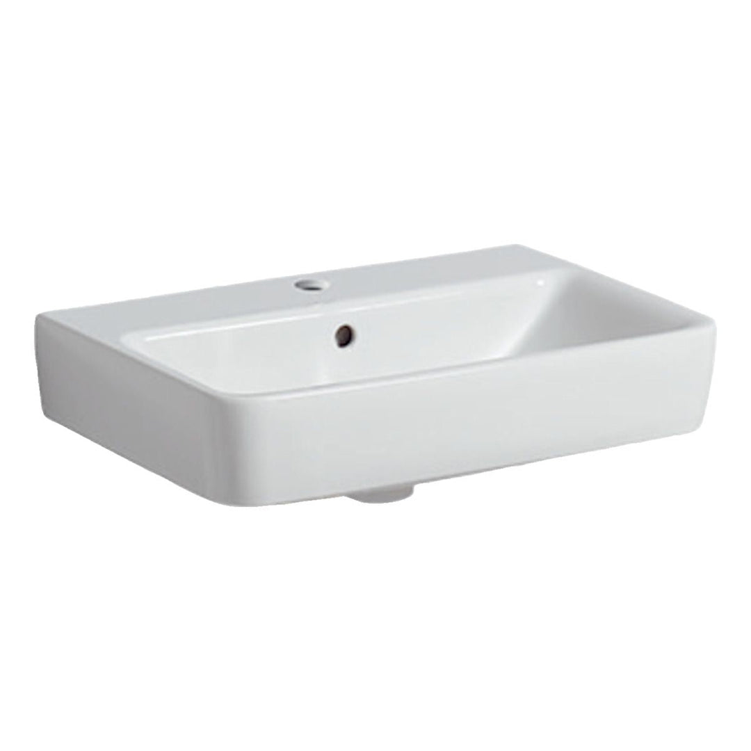 - Geberit Selnova 55cm Compact Vanity Unit and Basin in White - 501614011 - Coa Living