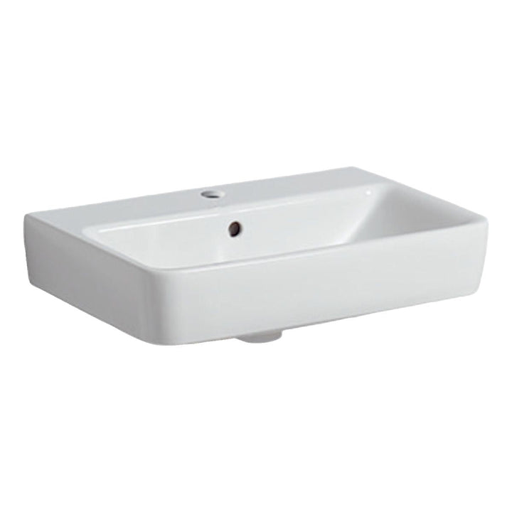 - Geberit Selnova 55cm Compact Vanity Unit and Basin in White - 501614011 - Coa Living