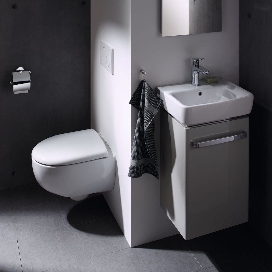 - Geberit Selnova Compact Furniture Unit and Basin in Grey - 501613421 - Coa Living