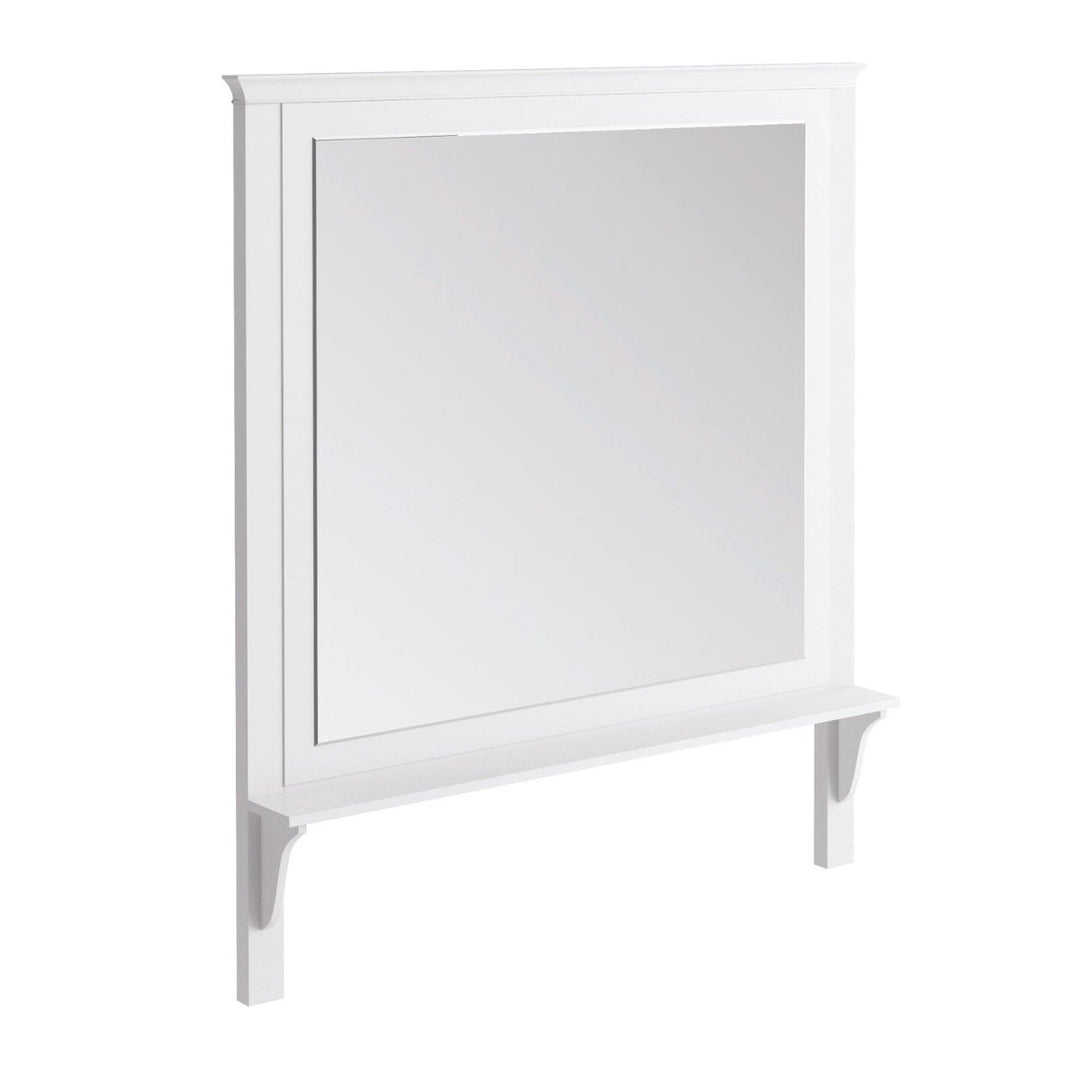 HARR-1200-MIRROR-ARCTIC - Harrogate Large Wooden Framed Bathroom Mirror - Coa Living