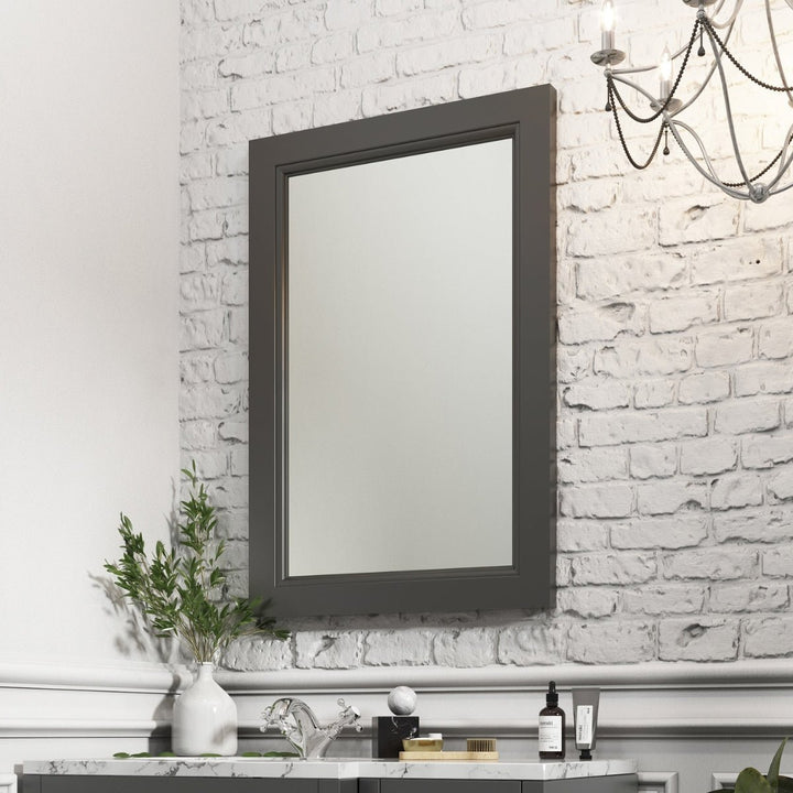 HARR-6X9MIRR-SPA - Harrogate Wooden Framed Bathroom Mirror - Coa Living