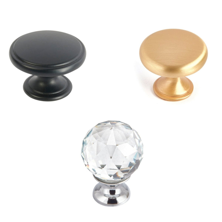 HARR-BLACK-KNOB - Harrogate Furniture Knob - Coa Living