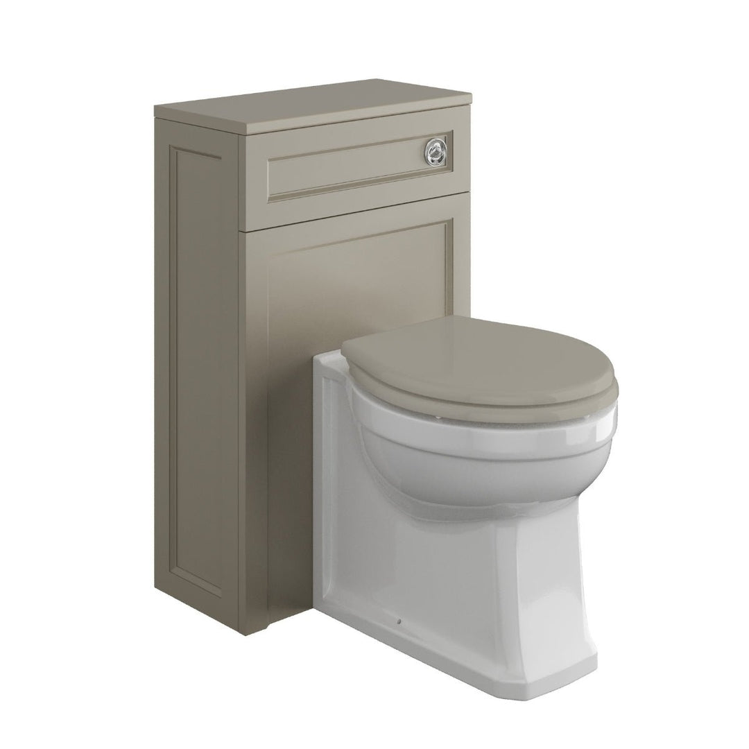 HARR-WC-DGREY - Harrogate 500mm WC Unit - Coa Living