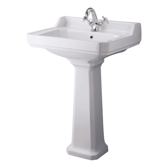 - Harrogate 595mm Basin with Pedestal - Coa Living