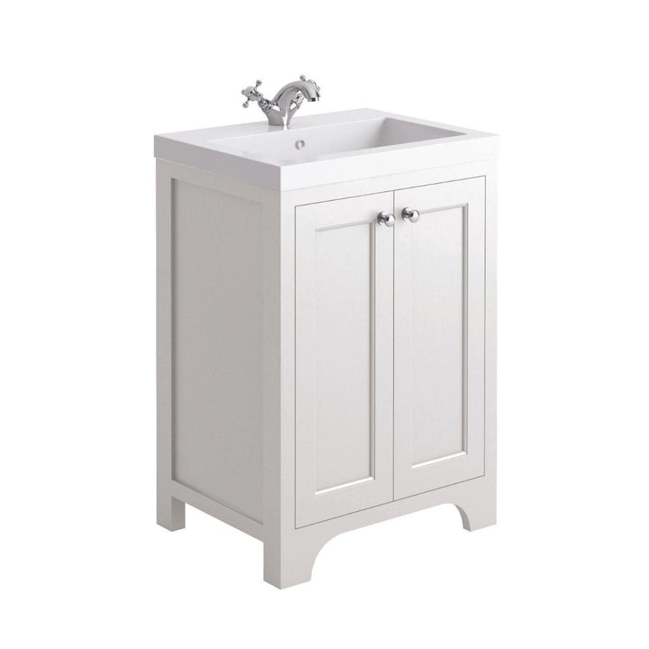 HARRPACK005 - Harrogate Brunswick 600mm Vanity Unit with Ceramic Basin - Coa Living