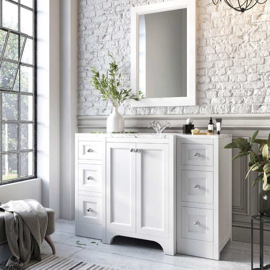 HARRPACK026 - Harrogate Brunswick 1200mm Vanity Unit - Coa Living