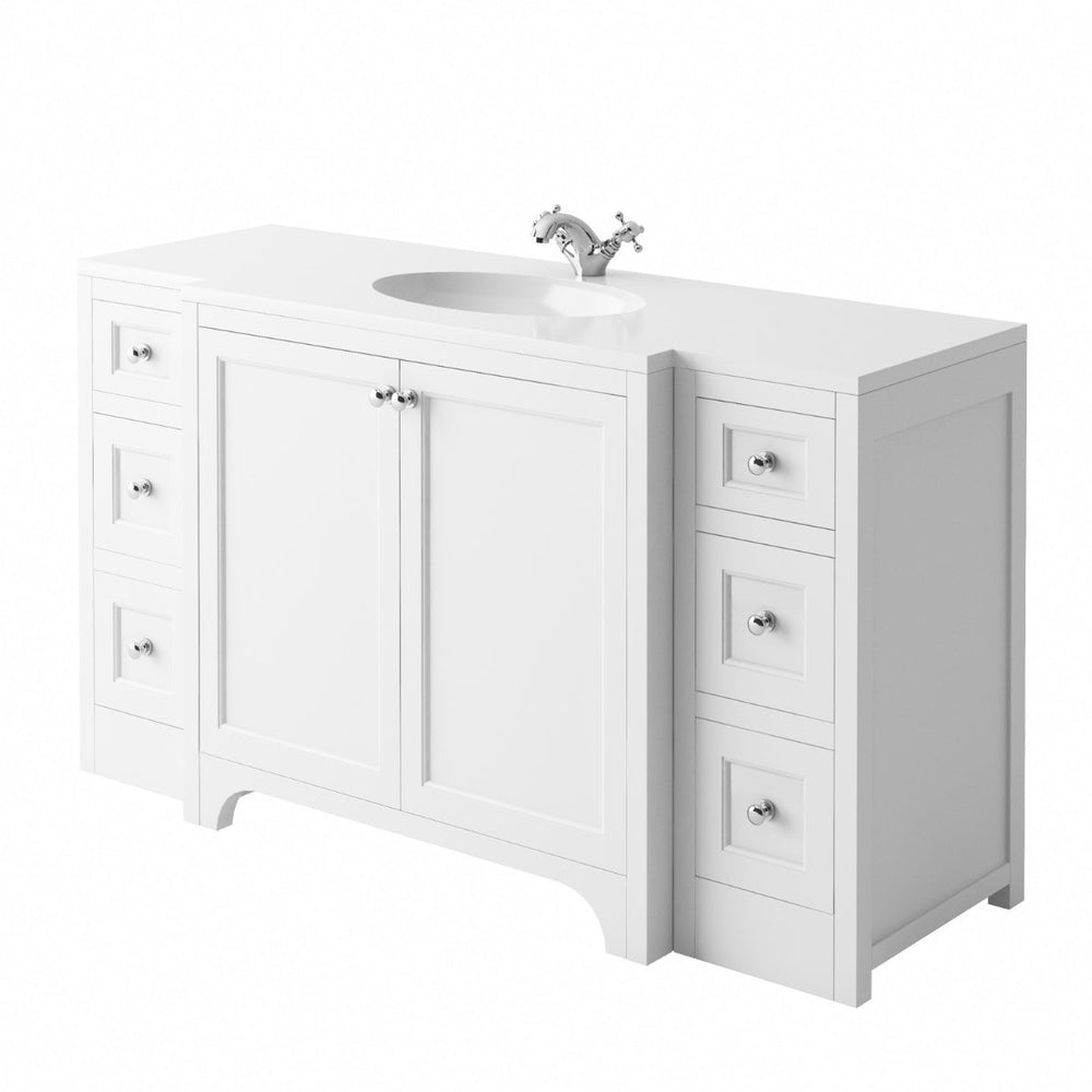 HARRPACK052 - Harrogate Brunswick 1500mm Vanity Unit - Coa Living