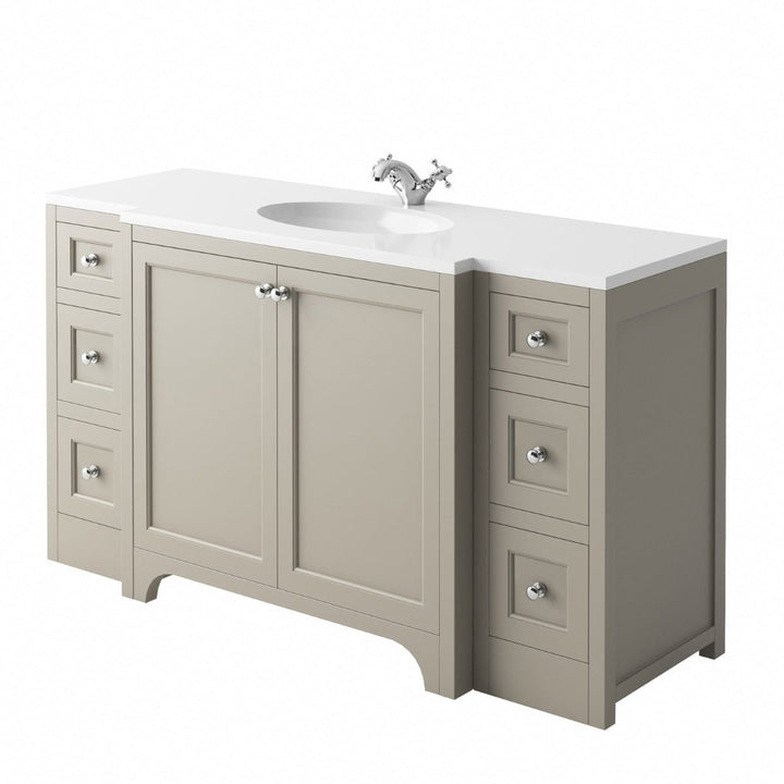 HARRPACK053 - Harrogate Brunswick 1500mm Vanity Unit - Coa Living