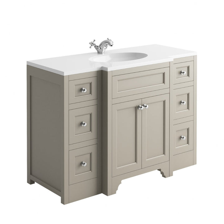 HARRPACK080 - Harrogate Ripley 1200mm Vanity Unit - Coa Living