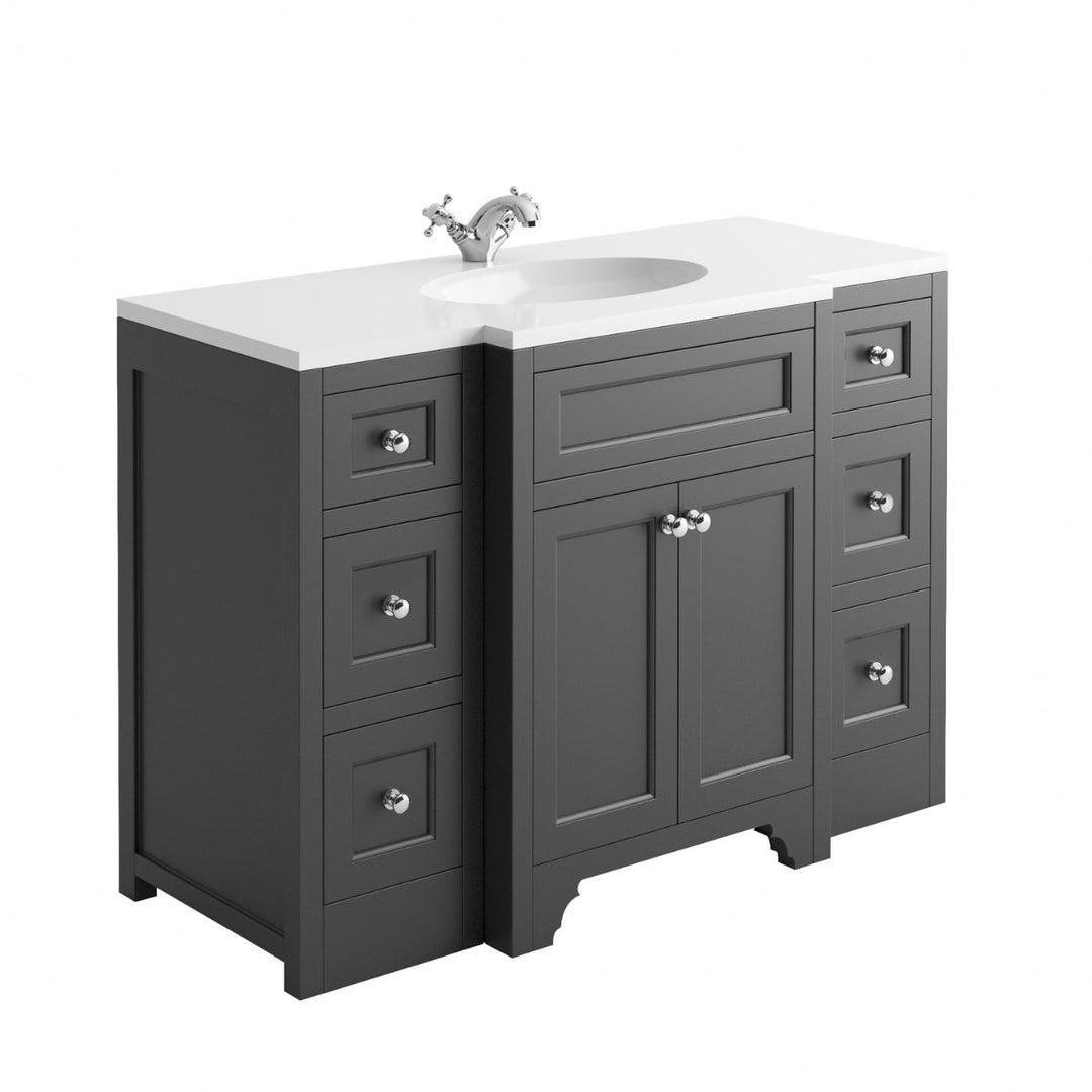 HARRPACK083 - Harrogate Ripley 1200mm Vanity Unit - Coa Living