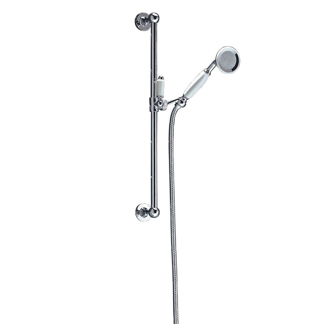 HARRPACK094 - Harrogate Traditional Thermostatic Shower Set One in Chrome - Coa Living