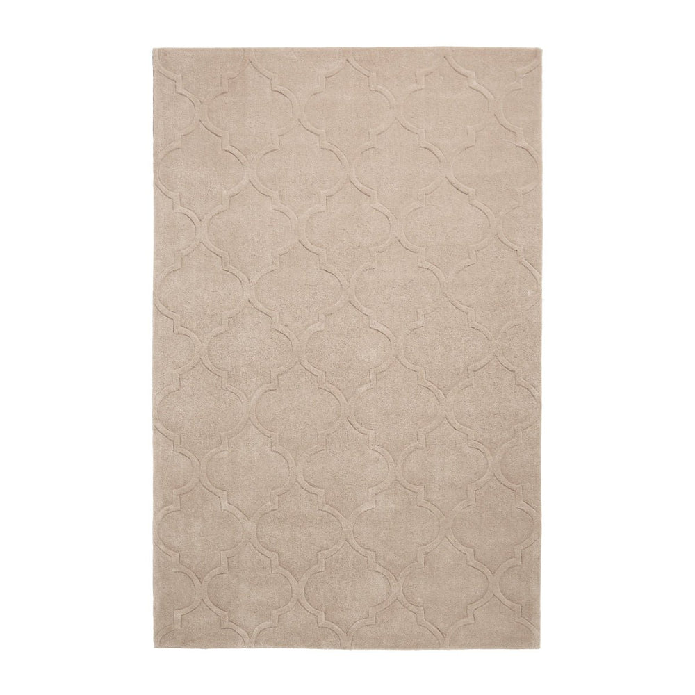 HK8583BEIGE1217 - Hong Kong 8583 Hand Tufted Acrylic Rug - Coa Living