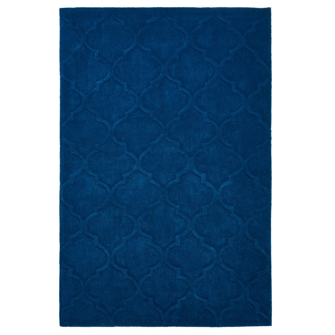 HK8583NAVY1217 - Hong Kong 8583 Hand Tufted Acrylic Rug - Coa Living