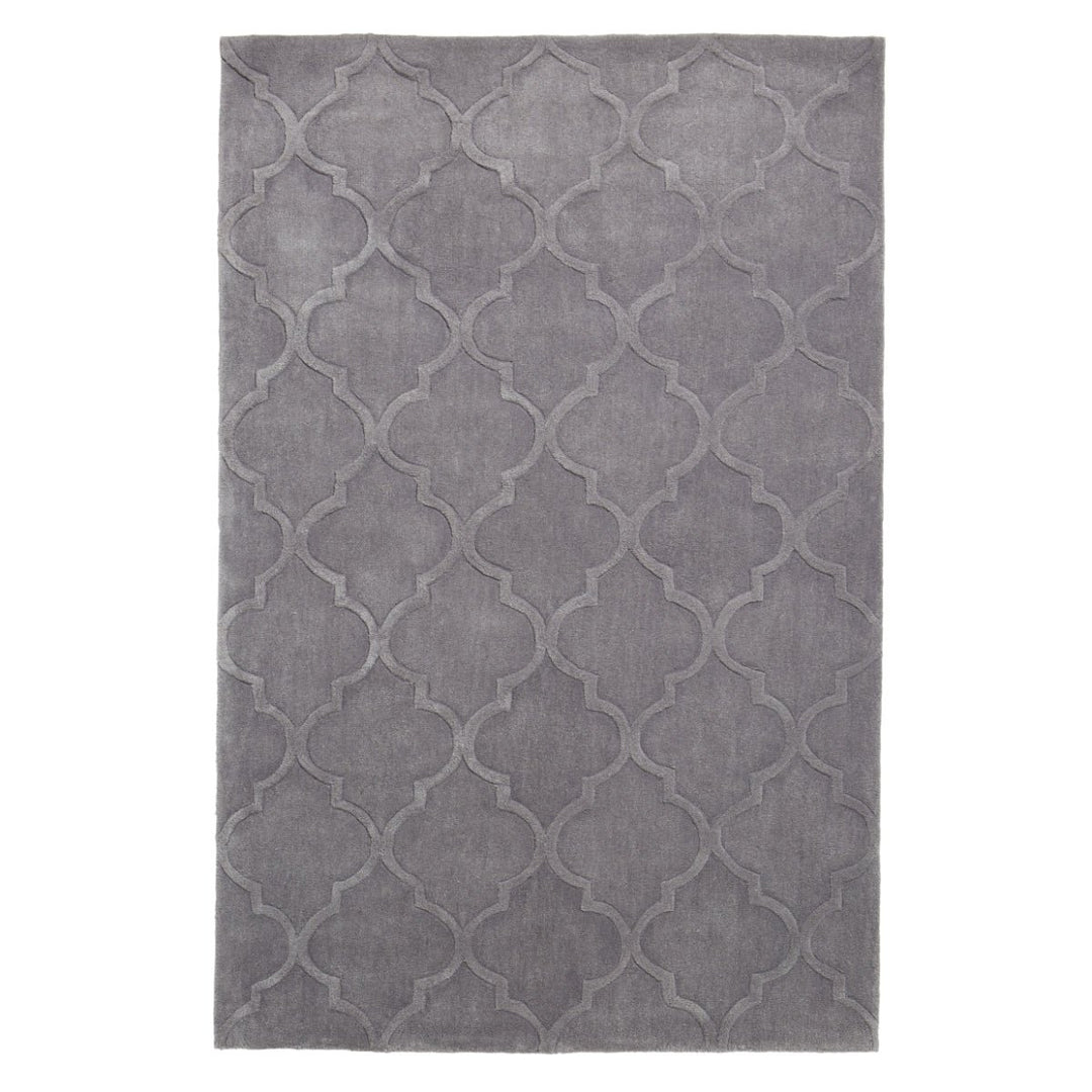 HK8583SILVER1217 - Hong Kong 8583 Hand Tufted Acrylic Rug - Coa Living