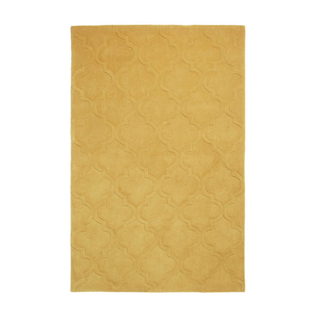 HK8583YELLOW1217 - Hong Kong 8583 Hand Tufted Acrylic Rug - Coa Living