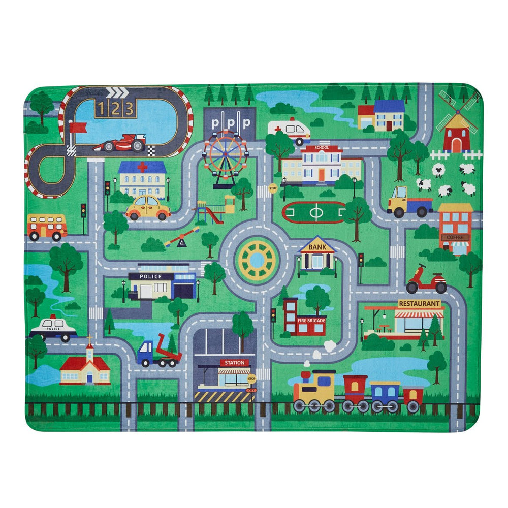 INSPG4563GRN1015 - Inspire G4563 Kids Rug - Coa Living