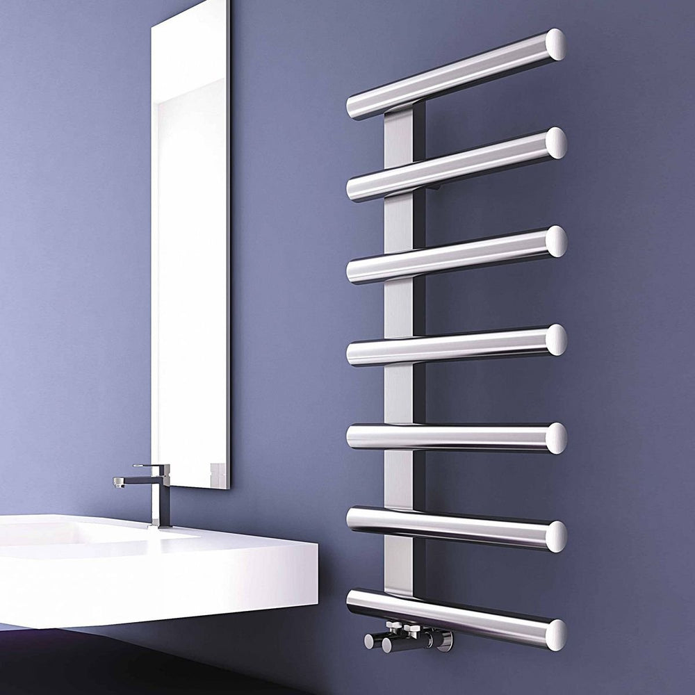 IVO 0500100007 MRP - Carisa Ivor Dual Heating Radiator in Mirror Polished Stainless Steel - Coa Living