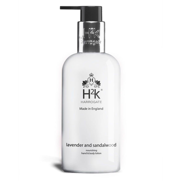 LAV250HLOT - H2k Botanicals Lavender & Sandalwood Hand & Body Lotion - Coa Living