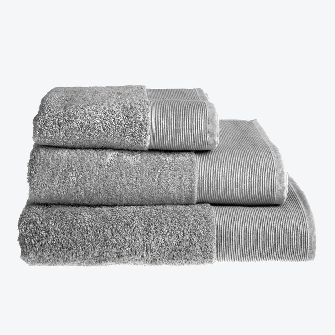 MARLBOROUGHTWLSHEETSILVERGREY - Marlborough Bamboo Towels - Coa Living