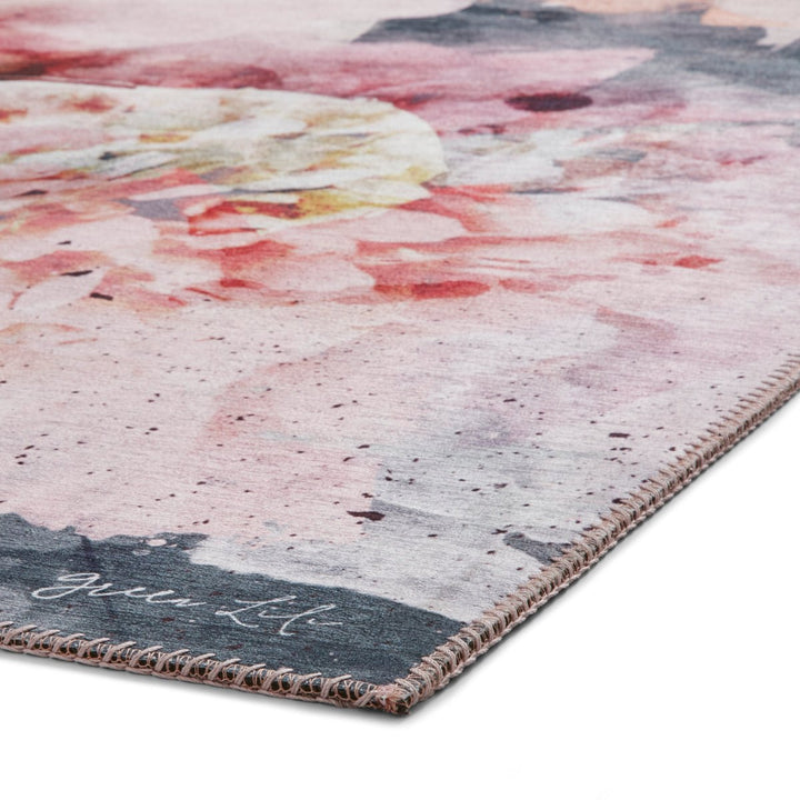 MCFLOO24ROSBLK1217 - Michelle Collins FLOO24 Designer Rug - Coa Living