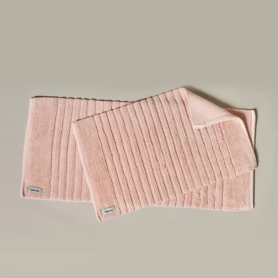 MISONAORGCOTMATBLUSH - Misona Organic Cotton Bath Mat - Coa Living